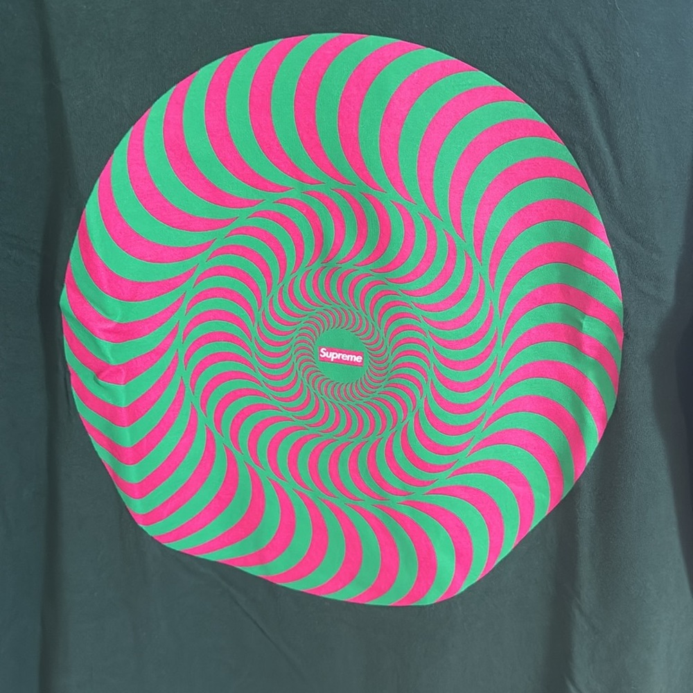 Supreme Spitfire Classic Swirl T-Shirt - Picture 3 of 6